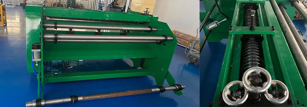 Good Quality Abrasive Cloth Roll Slitting Machine for Making Flap Discs