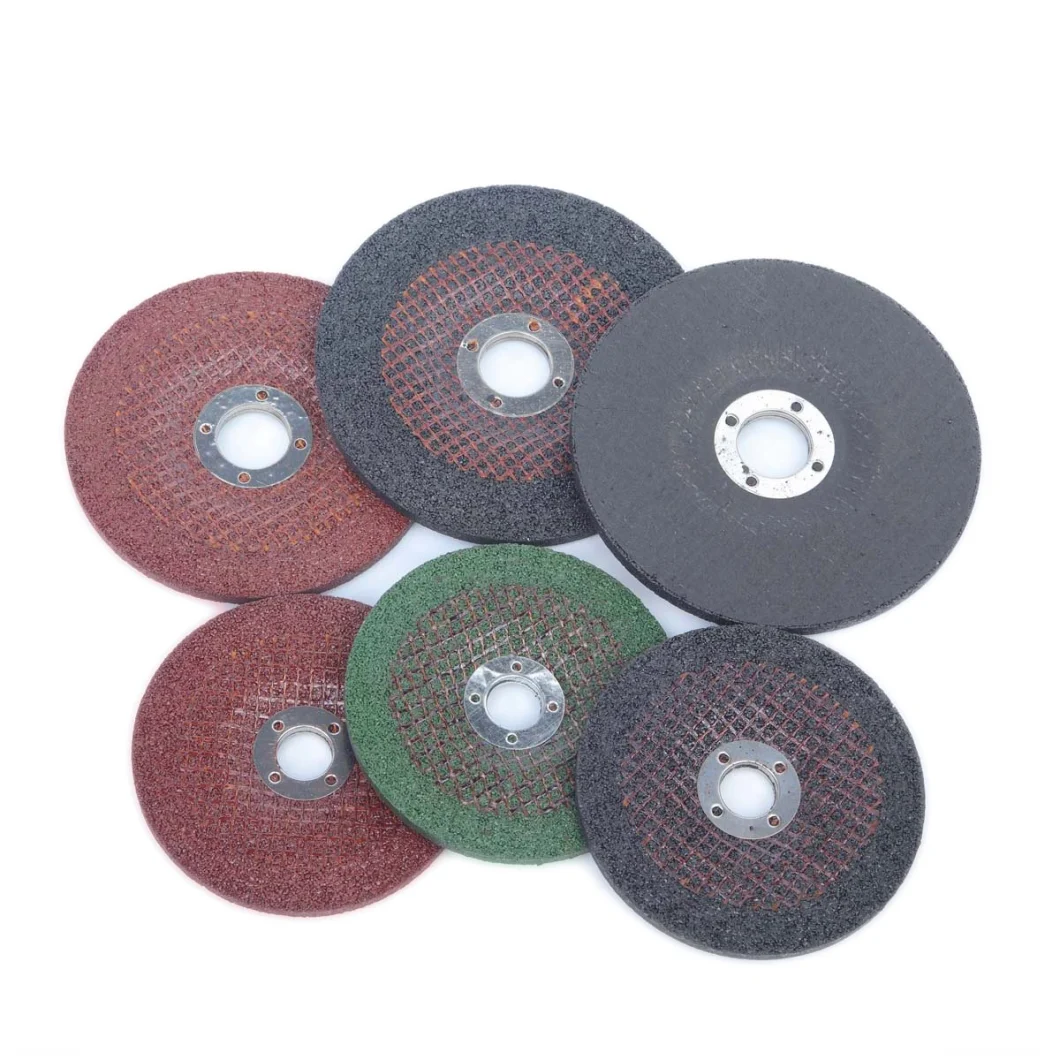 4.5&quot; 115X6.0X22.2mm MPa ISO Resin Bonded Abrasive Grinding Wheels for Inox or Metal