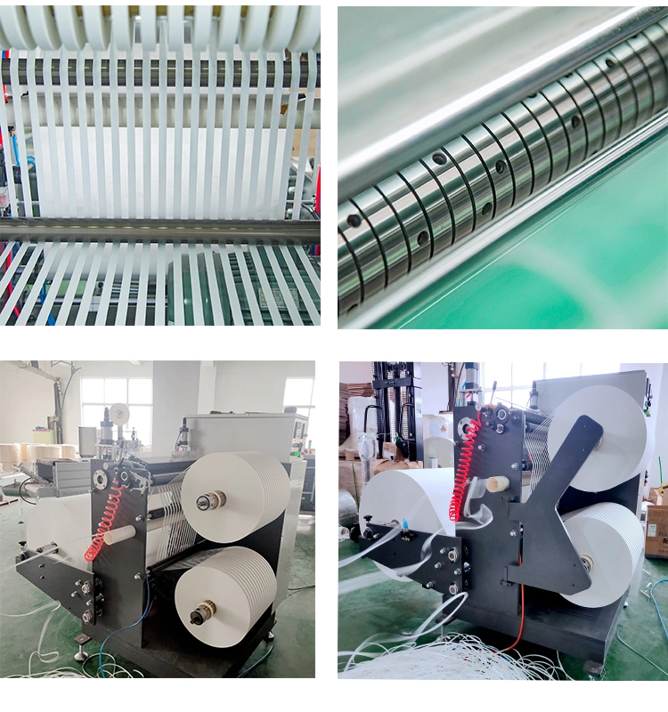 Kraft Paper Stretch Film Slitting Rewinding Machine Abrasive Belt Non-Woven Roll Slitter Machine