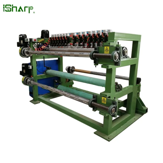 Abrasive Jumbo Roll Slitter Roll Slitting Converting Machine for Making Belt