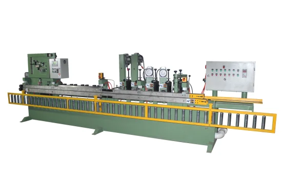 Abrasive Sanding Belt Grinding Skiving Machine with Gluing and Film Taping