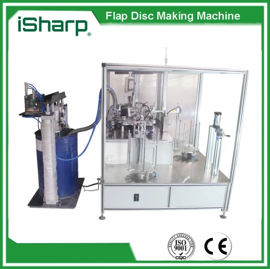 Hot Sell Flap Disc Machine for 4-7 Inch Flap Disc Fully Automatic