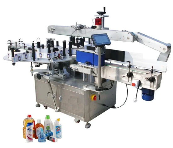 New Design Top Surface Labeling Machine for Cosmetic Bottle Glass Jar Steel-Proof Label Applicaton Fixed Point Positioning Labeling